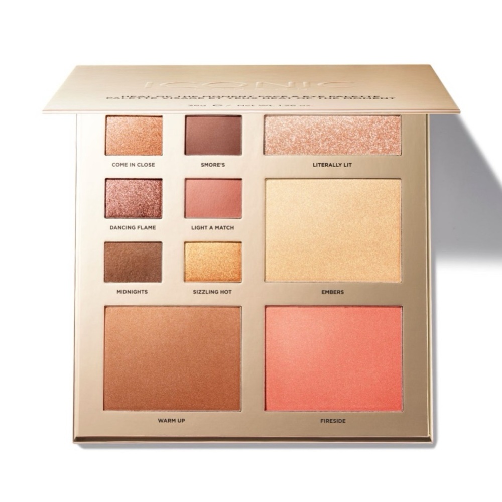 ICONIC London Heat of the Moment Palette - Luxurious Gold
